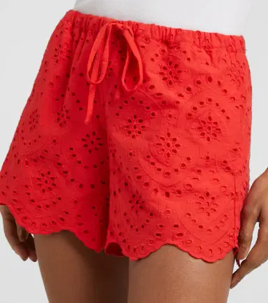 Poupette St Barth Broderie anglaise cotton shorts | Thumbnail 4 Poupette St Barth Broderie anglaise cotton shorts | Thumbnail 4