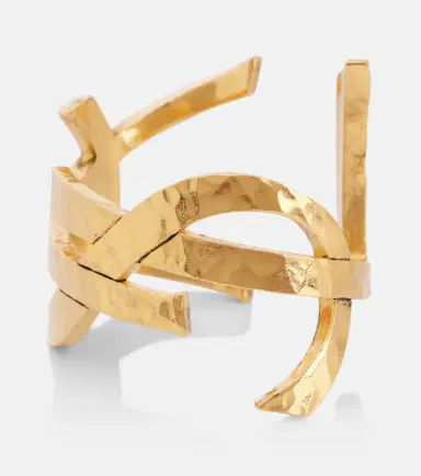 Saint Laurent Cassandre cuff bracelet | Thumbnail 3 Saint Laurent Cassandre cuff bracelet | Thumbnail 3