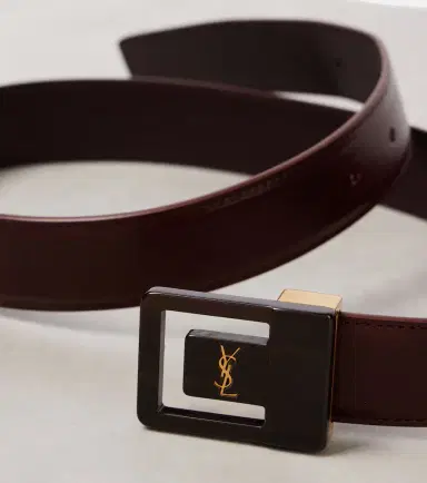 Saint Laurent La 66 leather belt | Thumbnail 2 Saint Laurent La 66 leather belt | Thumbnail 2