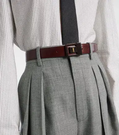 Saint Laurent La 66 leather belt | Thumbnail 3 Saint Laurent La 66 leather belt | Thumbnail 3