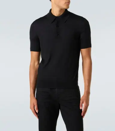 Tom Ford Cashmere and silk polo shirt | Thumbnail 3 Tom Ford Cashmere and silk polo shirt | Thumbnail 3