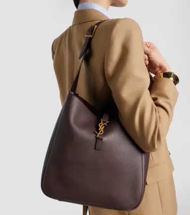 Saint Laurent Le 5 à 7 Large leather shoulder bag | Thumbnail 2 Saint Laurent Le 5 à 7 Large leather shoulder bag | Thumbnail 2