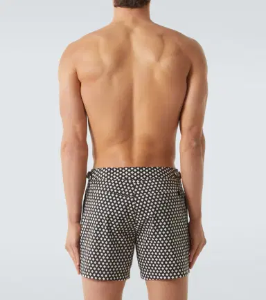 Tom Ford Checked swim trunks | Thumbnail 4 Tom Ford Checked swim trunks | Thumbnail 4