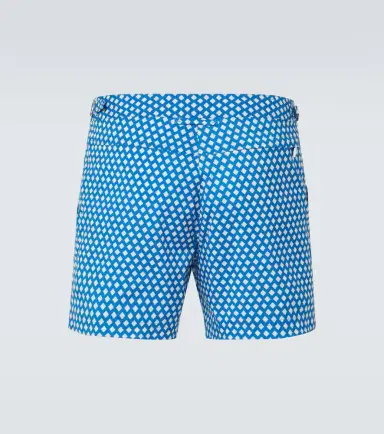 Tom Ford Checked swim trunks | Thumbnail 2 Tom Ford Checked swim trunks | Thumbnail 2