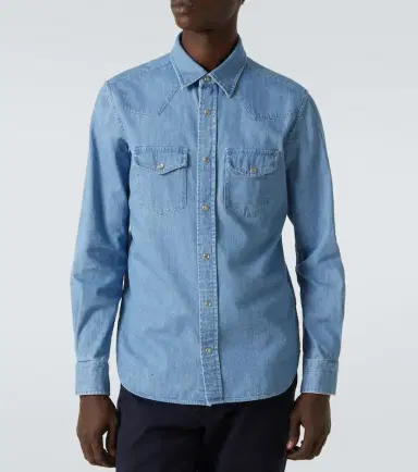 Tom Ford Denim shirt | Thumbnail 5 Tom Ford Denim shirt | Thumbnail 5