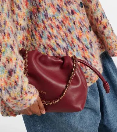 Loewe Flamenco Medium leather clutch | Thumbnail 5 Loewe Flamenco Medium leather clutch | Thumbnail 5