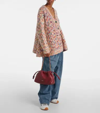 Loewe Flamenco Medium leather clutch | Thumbnail 7 Loewe Flamenco Medium leather clutch | Thumbnail 7