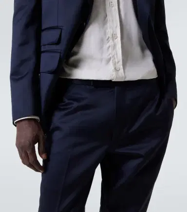 Tom Ford Shelton cotton satin suit pants | Thumbnail 5 Tom Ford Shelton cotton satin suit pants | Thumbnail 5