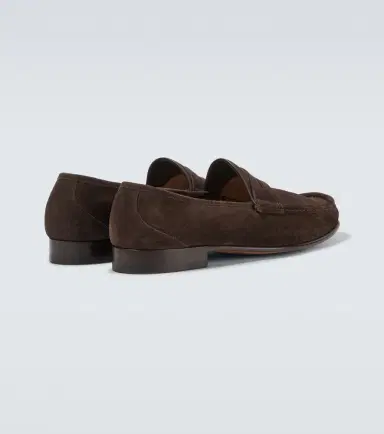 Tom Ford York suede penny loafers | Thumbnail 4 Tom Ford York suede penny loafers | Thumbnail 4