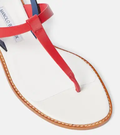 Manolo Blahnik Hata leather thong sandals | Thumbnail 5 Manolo Blahnik Hata leather thong sandals | Thumbnail 5
