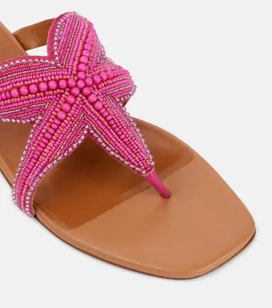 Aquazzura Reef Star embellished leather sandals | Thumbnail 3 Aquazzura Reef Star embellished leather sandals | Thumbnail 3