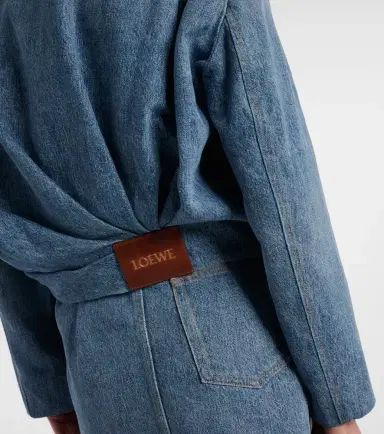 Loewe Draped denim jacket | Thumbnail 6 Loewe Draped denim jacket | Thumbnail 6