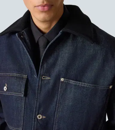 Jil Sander Oversized denim jacket | Thumbnail 2 Jil Sander Oversized denim jacket | Thumbnail 2