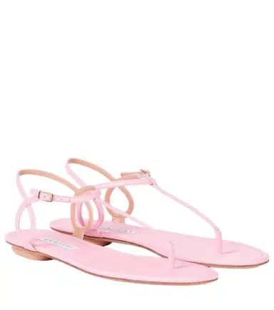 Aquazzura Almost Bare raffia-effect sandals | Thumbnail 1 Aquazzura Almost Bare raffia-effect sandals | Thumbnail 1