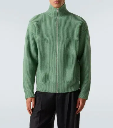 Jil Sander Wool zip-up cardigan | Thumbnail 4 Jil Sander Wool zip-up cardigan | Thumbnail 4