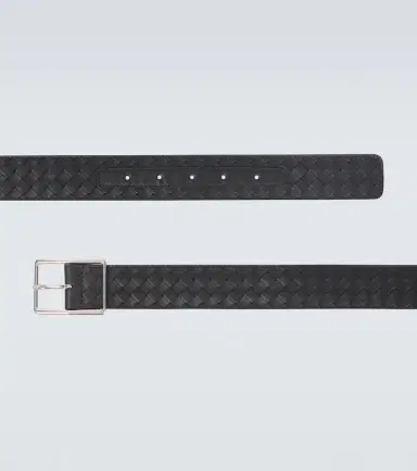 Bottega Veneta Piccolo Intrecciato leather belt | Thumbnail 2 Bottega Veneta Piccolo Intrecciato leather belt | Thumbnail 2