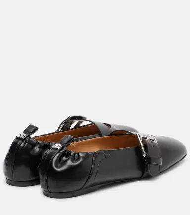 Ganni Butterfly Mary Jane flats | Thumbnail 4 Ganni Butterfly Mary Jane flats | Thumbnail 4