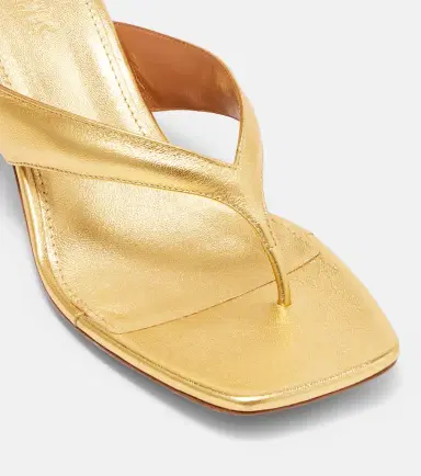 Paris Texas Portofino metallic leather thong sandals | Thumbnail 2 Paris Texas Portofino metallic leather thong sandals | Thumbnail 2