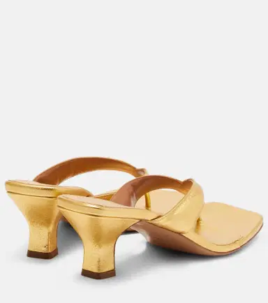 Paris Texas Portofino metallic leather thong sandals | Thumbnail 4 Paris Texas Portofino metallic leather thong sandals | Thumbnail 4