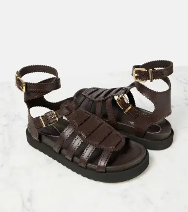 Zimmermann Goldie leather gladiator sandals | Thumbnail 4 Zimmermann Goldie leather gladiator sandals | Thumbnail 4
