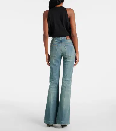 McQueen Faded flared jeans | Thumbnail 4 McQueen Faded flared jeans | Thumbnail 4