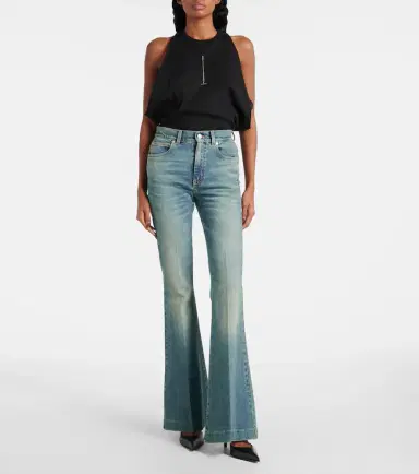 McQueen Faded flared jeans | Thumbnail 5 McQueen Faded flared jeans | Thumbnail 5