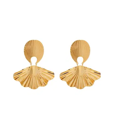 Jennifer Behr Nerissa gold-plated drop earrings | Thumbnail 1 Jennifer Behr Nerissa gold-plated drop earrings | Thumbnail 1