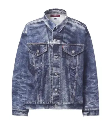 Junya Watanabe x Levi's printed denim jacket | Thumbnail 1 Junya Watanabe x Levi's printed denim jacket | Thumbnail 1