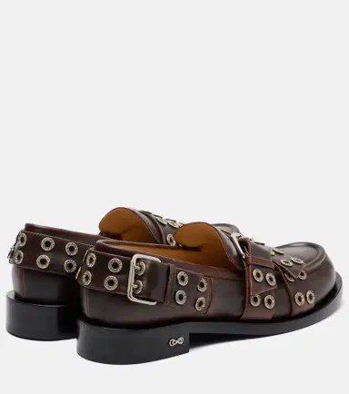 Mach & Mach Buckle Belt leather loafers | Thumbnail 2 Mach & Mach Buckle Belt leather loafers | Thumbnail 2