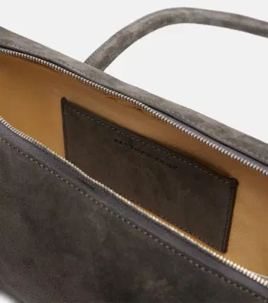 Aesther Ekme Lagune Bowling Mini suede shoulder bag | Thumbnail 2 Aesther Ekme Lagune Bowling Mini suede shoulder bag | Thumbnail 2