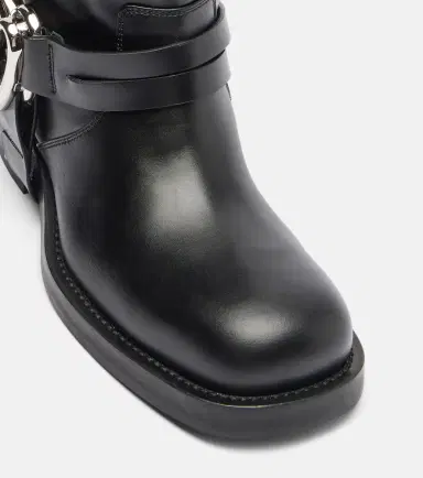 Mach & Mach Double Heart leather biker boots | Thumbnail 3 Mach & Mach Double Heart leather biker boots | Thumbnail 3