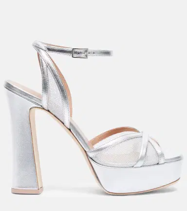 Malone Souliers Sylvie 125 leather platform sandals | Thumbnail 3 Malone Souliers Sylvie 125 leather platform sandals | Thumbnail 3