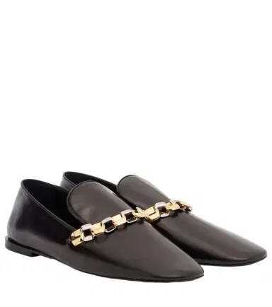 Jil Sander Chain-detail leather loafers | Thumbnail 1 Jil Sander Chain-detail leather loafers | Thumbnail 1