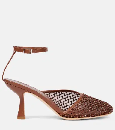 Christopher Esber Minette crystal-embellished mesh pumps | Thumbnail 3 Christopher Esber Minette crystal-embellished mesh pumps | Thumbnail 3