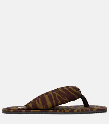The Attico Indie zebra-print thong sandals | Thumbnail 2 The Attico Indie zebra-print thong sandals | Thumbnail 2