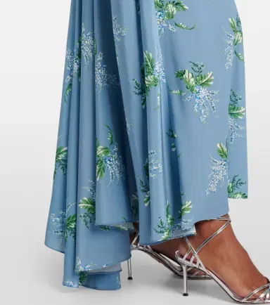 Rodarte Floral silk cocktail dress | Thumbnail 3 Rodarte Floral silk cocktail dress | Thumbnail 3