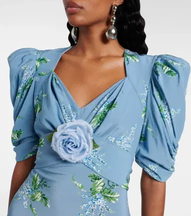 Rodarte Floral silk cocktail dress | Thumbnail 4 Rodarte Floral silk cocktail dress | Thumbnail 4