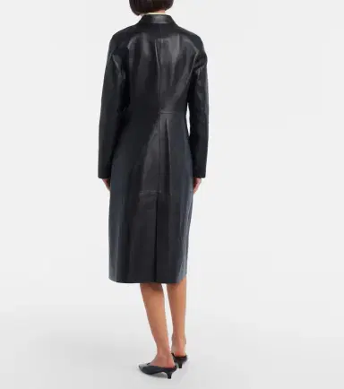 Toteme Paneled leather coat | Thumbnail 5 Toteme Paneled leather coat | Thumbnail 5