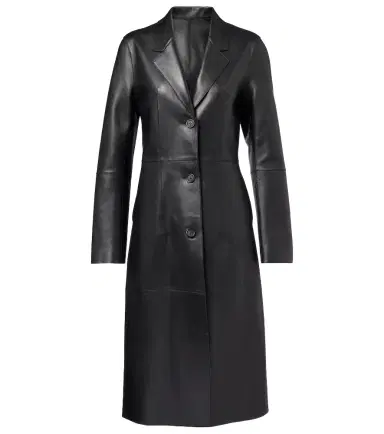 Toteme Paneled leather coat | Thumbnail 1 Toteme Paneled leather coat | Thumbnail 1