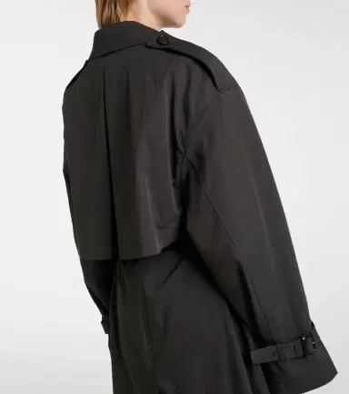 TOTEME Cotton-blend trench coat | Thumbnail 4 TOTEME Cotton-blend trench coat | Thumbnail 4