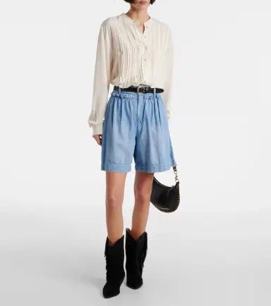 Isabel Marant Ingrid denim shorts | Thumbnail 2 Isabel Marant Ingrid denim shorts | Thumbnail 2