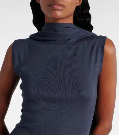 Aya Muse Solar scarf-detail silk-blend minidress | Thumbnail 3 Aya Muse Solar scarf-detail silk-blend minidress | Thumbnail 3