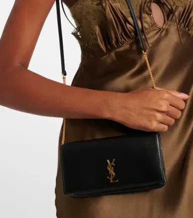 Saint Laurent Cassandre leather phone pouch | Thumbnail 5 Saint Laurent Cassandre leather phone pouch | Thumbnail 5