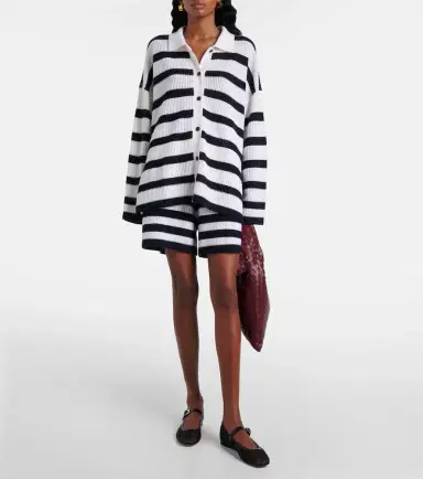 Jardin des Orangers Striped cashmere cardigan | Thumbnail 5 Jardin des Orangers Striped cashmere cardigan | Thumbnail 5