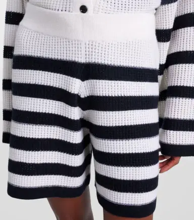 Jardin des Orangers Striped cashmere shorts | Thumbnail 3 Jardin des Orangers Striped cashmere shorts | Thumbnail 3