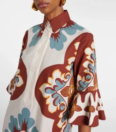 La DoubleJ Artemis printed cotton shirtdress | Thumbnail 2 La DoubleJ Artemis printed cotton shirtdress | Thumbnail 2