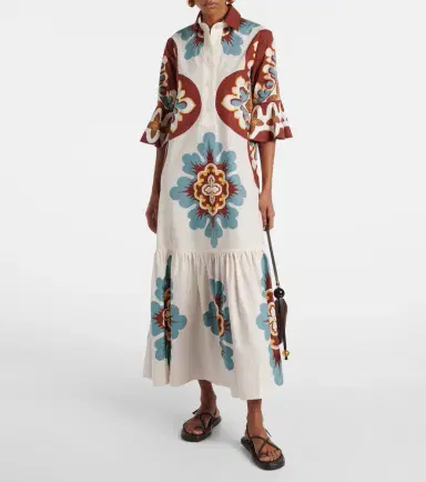 La DoubleJ Artemis printed cotton shirtdress | Thumbnail 4 La DoubleJ Artemis printed cotton shirtdress | Thumbnail 4