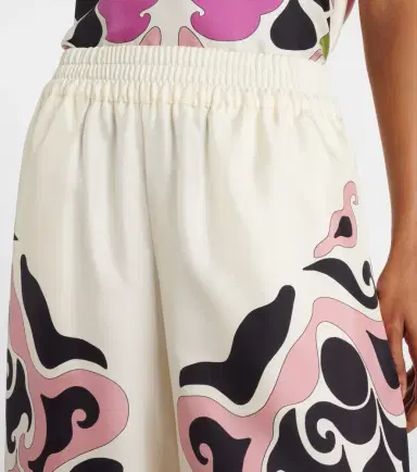 La DoubleJ Printed silk twill palazzo pants | Thumbnail 4 La DoubleJ Printed silk twill palazzo pants | Thumbnail 4