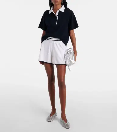 Jardin des Orangers Cropped cashmere polo shirt | Thumbnail 5 Jardin des Orangers Cropped cashmere polo shirt | Thumbnail 5