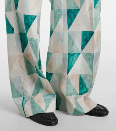 Joseph Thoresby printed silk wide-leg pants | Thumbnail 5 Joseph Thoresby printed silk wide-leg pants | Thumbnail 5
